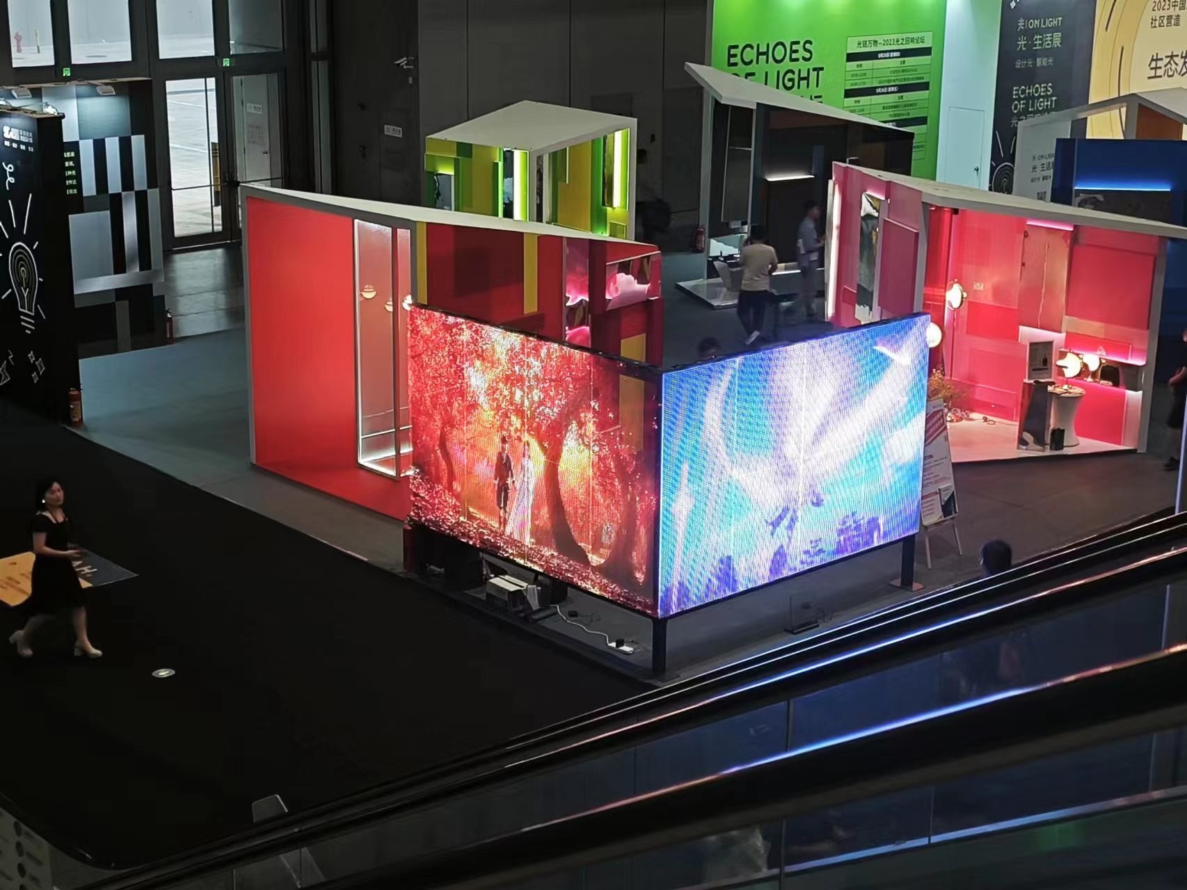 High Quality RGB Full Color Glass Indoor / Outdoor Led Screen P10-P50 Transparent Led Displays