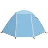 Buy cheap PU2000mm Wind And Rain Proof Outdoor Camping Tents 190T Polyester Blue from wholesalers