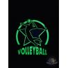 Buy cheap Bespoke Die Cast 10k Finisher Metal Volleyball Glow In The Dark Medals With Soft Enamel from wholesalers
