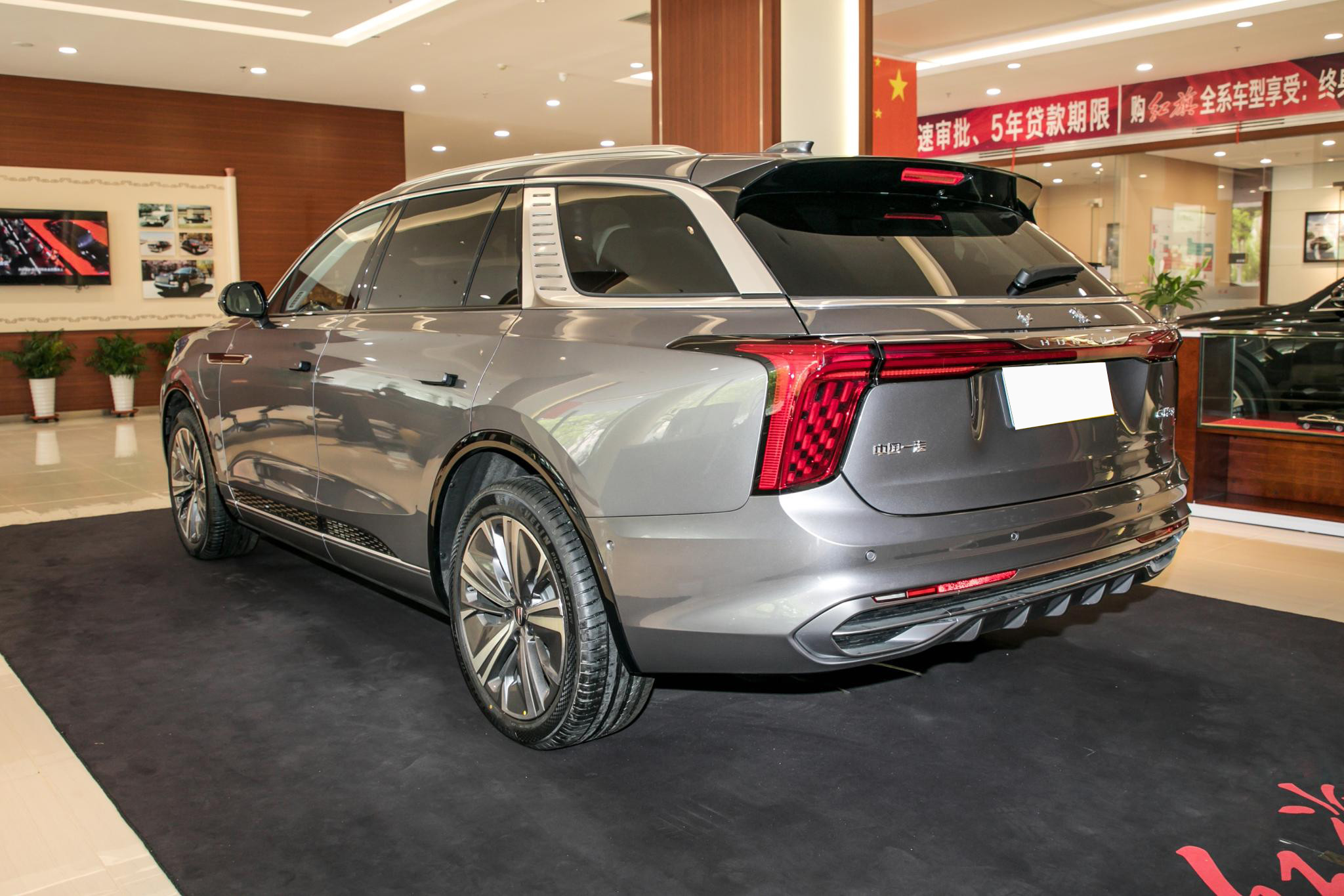 Left Steering Suv Electric New Cars Hongqi New Energy Vehicles E-HS9 660km High Speed Car