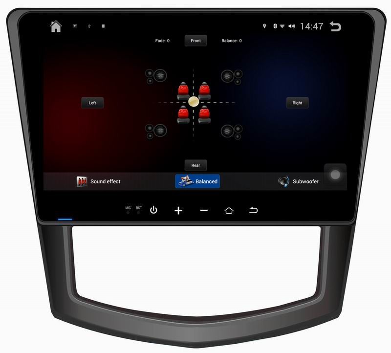Ouchuangbo car radio dvd stereo Android 4.4 for SGMW Macro Light S with Quad Core 16G HD 1024*600 3g wifi bluetooth