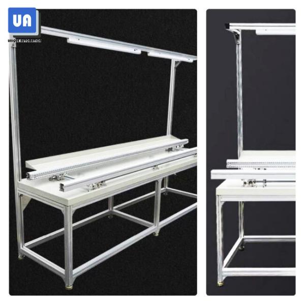 Buy cheap Aluminium Profile Frame SMT Assembly Line Anti Static 2.4M Dip Conveyor from wholesalers