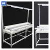 Buy cheap Aluminium Profile Frame SMT Assembly Line Anti Static 2.4M Dip Conveyor from wholesalers