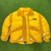 Buy cheap Clothing Manufacturers Custom Cropped Winter Warm Fur Collar Lightweight Outdoor product