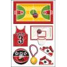 Buy cheap Basketball Sports Type Vintage Toy Stickers As Promotional Items OEM & ODM from wholesalers