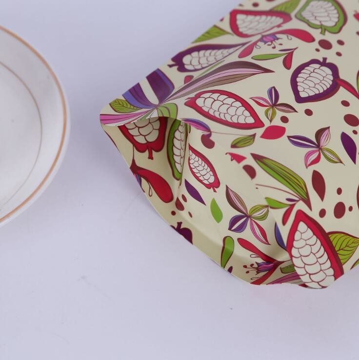 Matte Varnish Printing Kraft Paper Pouch Plastic Liner High Barrier Packaging