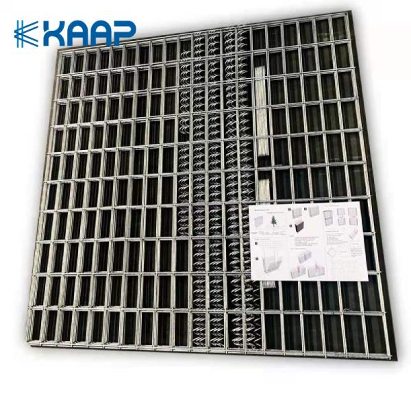 Buy cheap 75x75mm Stainless Steel Welded Mesh Gabion Baskets from wholesalers