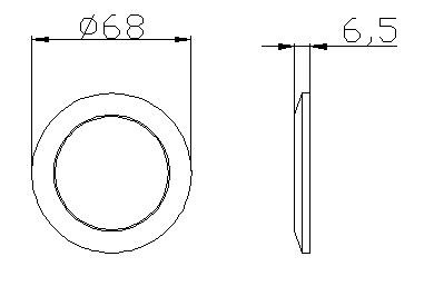 3W COB LED Light Source Super Slim Under Cabinet Light with 25000 Hours Lifespan