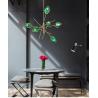Buy cheap Diamond Chandelier Emerald Green And Milky White Glass Shade Harlow Chandelier(WH-MI-370) from wholesalers