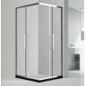 Buy cheap Stainless Steel Shower Room Bathroom Glass Door Square Diagonal Sliding from wholesalers