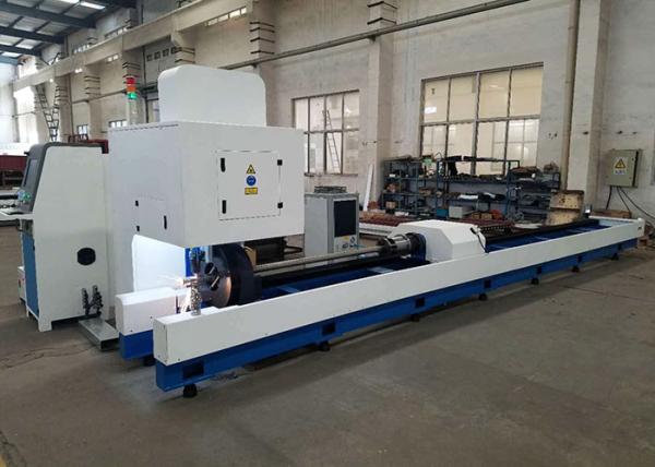 Buy cheap Stainless Steel Metal Fiber CNC Pipe Cutting Machine 2000W Automatic 6mm Thickness from wholesalers