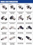 Factory MD WF 6 Pin Mini Din Cable, IP67 Straight Isobus Cable Lvds Display