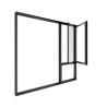 Buy cheap Australian Standard Aluminum Insulated Thermal Broken Casement Window with Screen Netting from wholesalers