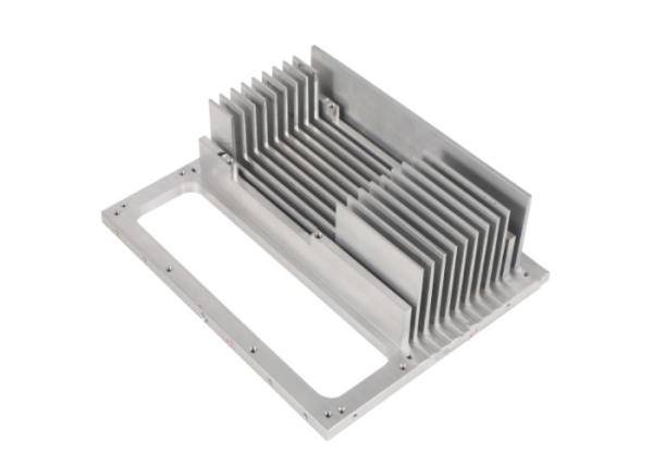 6061 Aluminum Heatsink Extrusion Profiles For Water Cooler / Electric Radiator /