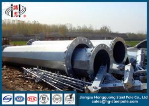 Wholesale Shockproof Steel Tubular Power Transmission Poles Low Voltage from china suppliers