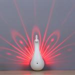 Novelty gifts product Peacock projection lamp, funny kids toys peacock wire