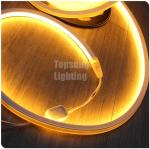 24v square warm white color decoration ip67 pvc led neon light 16x16mm flat