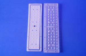China High Power LED 3030SMD LED Module And 30x70 Degree PC Street light Lens For 56W on sale