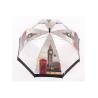 Buy cheap High Grade POE Material Large See Through Umbrella 8K Windproof Tower Picture Printing from wholesalers