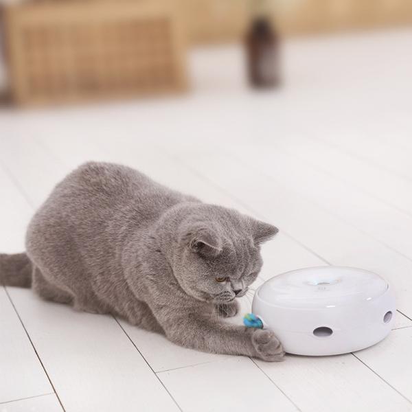 Buy cheap Electric Intelligent Rotation Automatic Cat Toy Feather Cat Toy from wholesalers