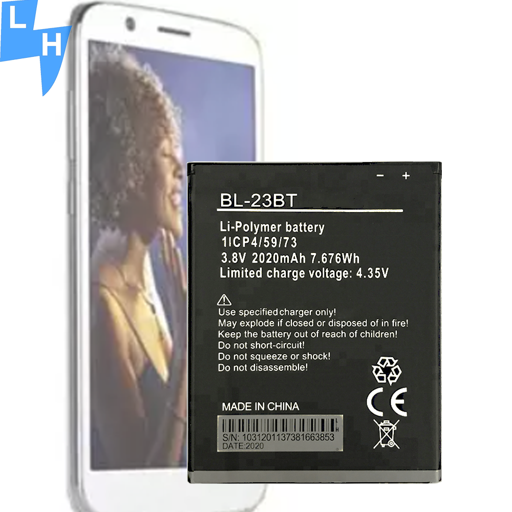 100% Compatible Replacement BL-23BT Li-ion Polymer Battery for Tecno M6 Mobile Phone