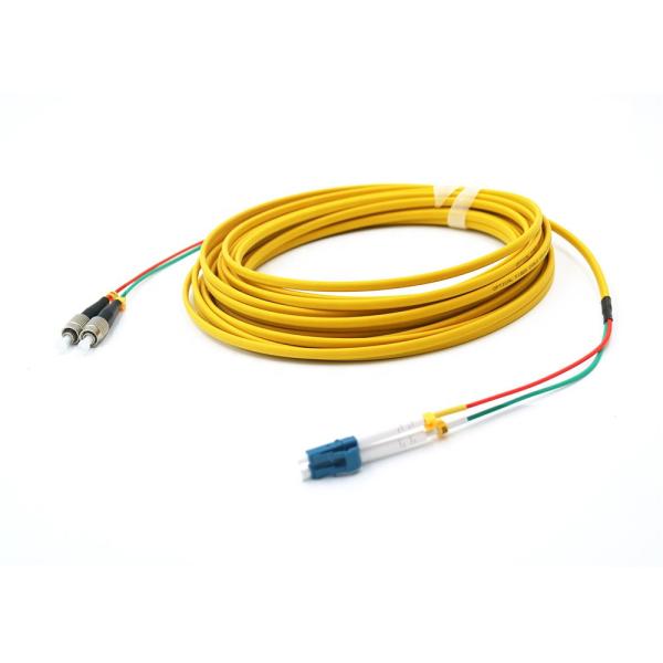 Buy cheap LC To FC LSZH Sheath Fiber Optic Patch Cable Single Mode from wholesalers