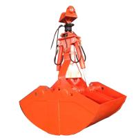 Buy cheap Construction Machinery Excavator Clamshell Bucket OEM Custom Digger Bucket 1Year product