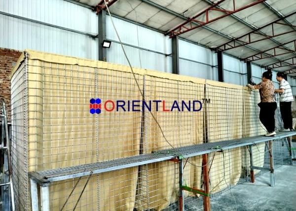 Buy cheap Safety and Sandstorm Protection Gabion Barrier from wholesalers