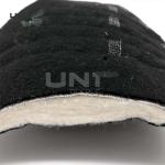 Cotton Canvas Sewing Womens Shoulder Pads Eco - Friendly Black Color