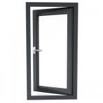 Double Glazed Aluminum Clad Casement Windows