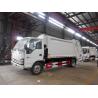 Buy cheap 120hp Back Loader Garbage Truck , 5m3 Isuzu 600P 5cbm Refuse Compactor Waste Truck from wholesalers