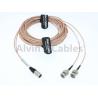 Buy cheap Coax Two BNC To Fischer HD SDI BNC Cable Male To Male With Copper Conductor from wholesalers