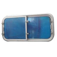 Buy cheap Aluminum Alloy Steel Weathertight Double Marine Sliding Windows Safety New product