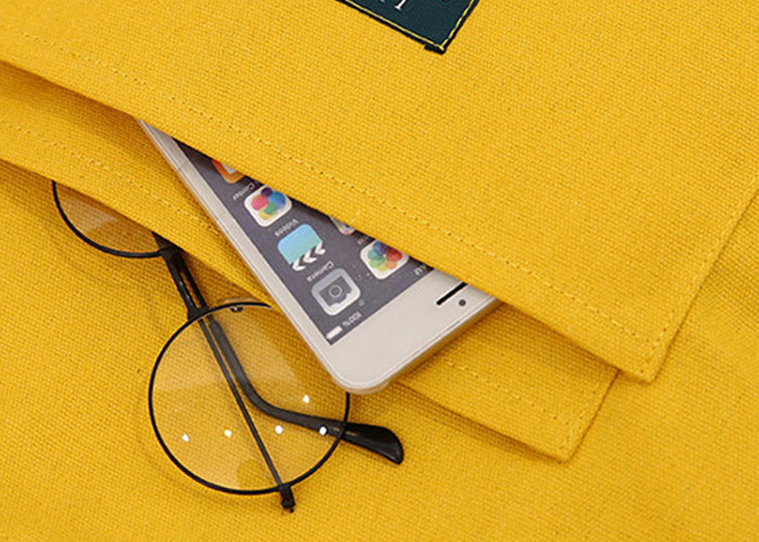 2019 new ins canvas handbags daily shoulder slung backpack wild handbag