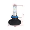 Buy cheap 50W 8000LM H11 Led Headlight Bulbs , 6500K Cool White Auto Headlight Bulbs from wholesalers