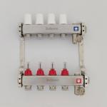ZZ18155 PEX Radiant Floor Heating Stainless Steel Manifold Set , Underfloor