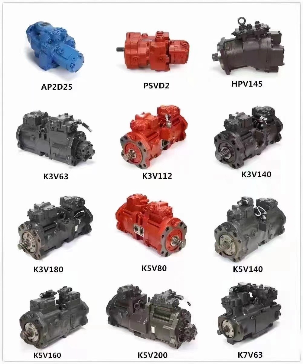 SK130-8 SK140-8 K7V63 Hydraulic Main Pump Kawasaki K7V63DTP K7V63DT