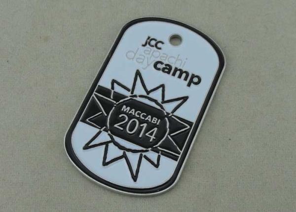 Buy cheap MACCABI Personalized Dog Tags By Aluminum Stamped With Soft Enamel from wholesalers