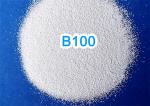 B100 Size 125 - 180 μM Ceramic Blasting Media For Stainless Steel / Aluminum