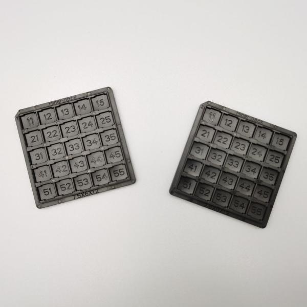 Buy cheap Antistatic Waffle Pack Chip Trays IC Packaging Protecting CSP from wholesalers