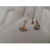 Buy cheap brand jewelry earring DIVA earring in 18 kt gold white gold from wholesalers