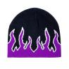 Buy cheap Fashion Fire Design Knit Beanie Hats Woven Label Character Style from wholesalers