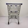 Buy cheap Double Layer Shopping Basket Trolley Zinc Powder Coated Supermarket Shopping Cart from wholesalers