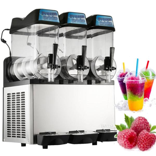 Buy cheap 12L×3 800W Ice Slush Machine , Commercial Slush Machine For Frozen Beverage from wholesalers