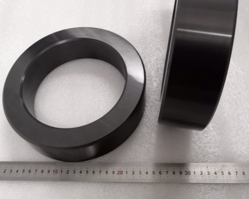 High Durability Black Zirconia Ceramic Rings Part Zirconium Oxide Ring Mechanical