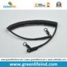 Buy cheap Heavy Duty Rubber Covered Wire Coiled Lanyard for Protecting Pistol from wholesalers