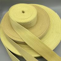 Buy cheap Anti Fire Kevlar Strapping EN 469 NFPA 1971 NFPA 2112 Kevlar Webbing By The Foot product