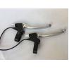 Buy cheap 2 Years Warranty Electric Bike Spare Parts E Brake Levels Black / Silver from wholesalers