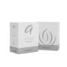 Buy cheap Rigid Cardboard Purfume Packaging Box White Silver Two Pieces from wholesalers