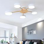 Bedroom living room ceiling chandelier bedroom nordic wooden ceiling light（WH-WA